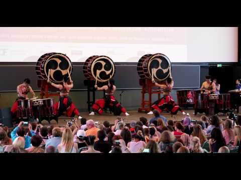 Заключительное шоу группы барабанщиков ASKA GUMI J FEST Summer 2017