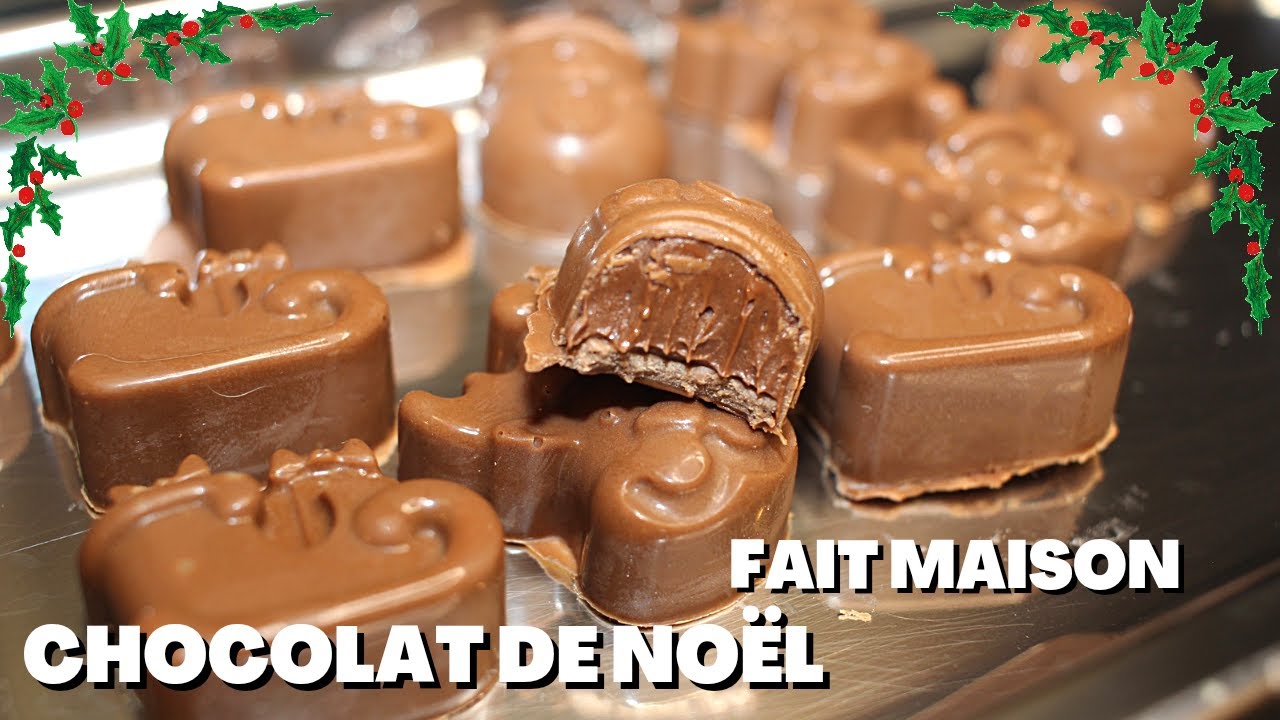 Chocolat de Noël cœur fondant fait maison une recette détaillée pour