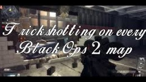Trickshotting On Every Map BO2
