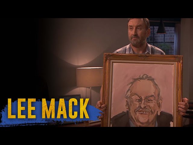 Lee Gets Gifted A Shocking Painting Of His Late Dad | Not Going Out