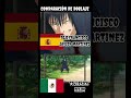 #jujutsukaisen #anime #shorts #parati #españa #latinoamerica #doblaje #castellano #doblajelatino