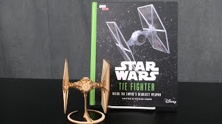 Star Wars TIE Fighter Deluxe Model and Book Set from Incredibuilds
