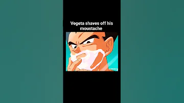 Vegeta shaving of his moustache #dbgt #dbsedits #vegeta #kingvegeta