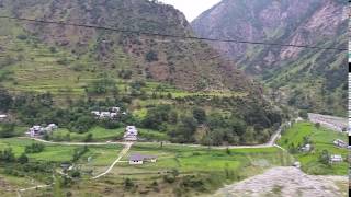 Chilliana LOC point Neelam Valley we can see Indian Occupied Kashmir, Indian Army, Indian Flags