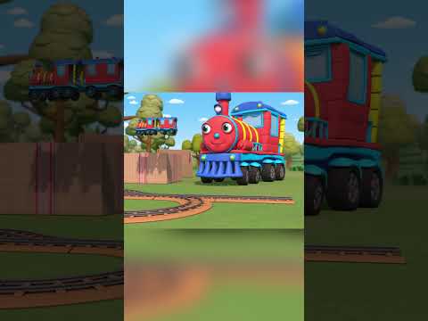 Развивающий мультик — АВТОМОЙКА 🔥 Паровозик Олли #shorts
