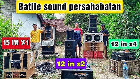Batlle 3 sound miniature‼️Full spec home miniature sound system