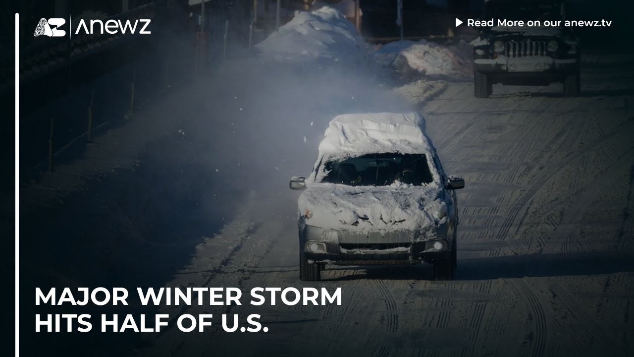 Major winter storm hits half of U.S.