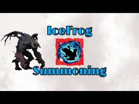 IceFrog Summoning DotA 2