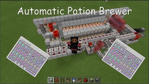 Minecraft Bedrock Automatic Potion Brewer 1.16+ XBOX/SWITCH/WINDOWS 10/ PS4