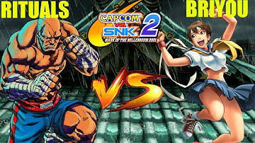 Capcom vs SNK 2 RITUALS vs BRIYOU (CVS2) pt 3