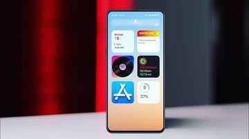 iOS 15 ( iphone 13 ) Theme for Realme & Oppo ColorOS 7,11