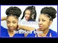 4 strand braided bun