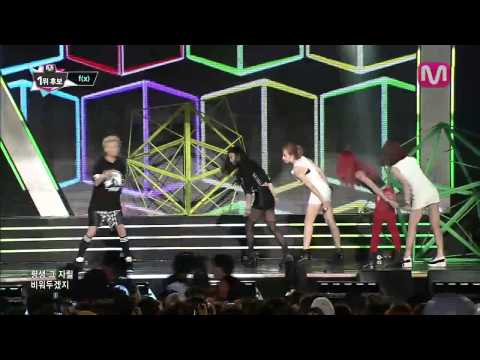 f(x)_첫 사랑니 (Rum Pum Pum Pum by f(x)@Mcountdown 2013.8.8)