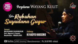 Duryudana Gugur - Ki Radyo Harsono - FULL KLASIK