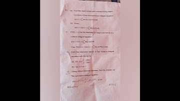 linear integral equation msc paper 2022