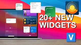 20+ New Widgets on MacOS: Big Sur screenshot 4