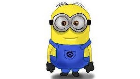 How to draw Kevin the Minion from Despicable Me