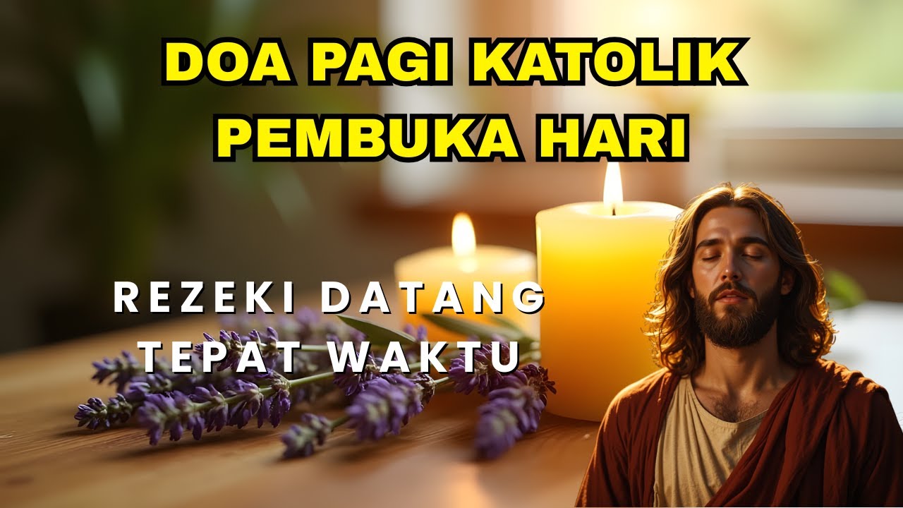 Doa Pagi Katolik agar Rezeki Cukup dan Hidup Tenang
