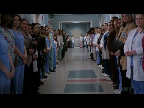 Grey's Anatomy: Quando todas as mulheres se juntam para apoiar uma (LEGENDADO)