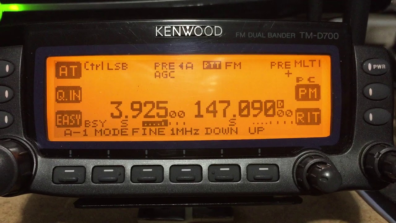 TM-D700a Control Panel & TS-2000 on HF Band