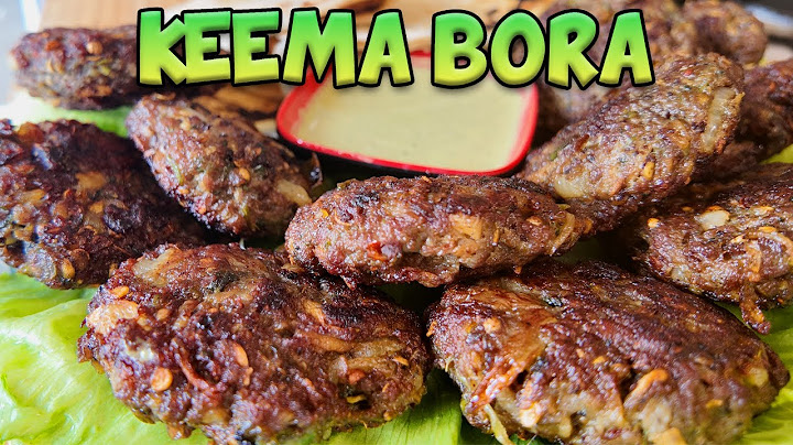 Milly's Mutton Keema Bora Recipe