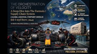 Formula 1 Supply Chain Explained (Hindi) | The 18-Month Machine Behind a 2-Hour Race