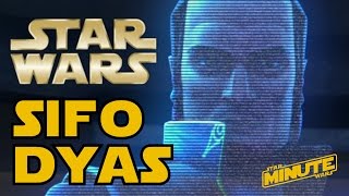 Sifo Dyas and the Clone Army Explained (Canon) - Star Wars Minute