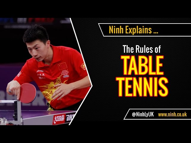 3 Strange Table Tennis Rules That You Never Knew