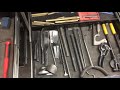 Auto body shop tools hammers and metal working tools