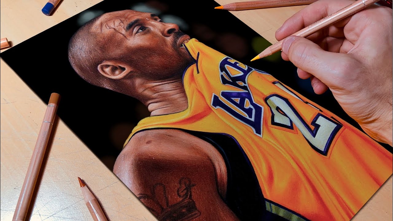 Kobe Bryant artwork basketball digital goat sketch HD phone wallpaper   Peakpx