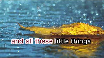 Little Things - One Direction (Karaoke and Lyric Version) Little Things - One Direction (Karaoke and Lyric Version)