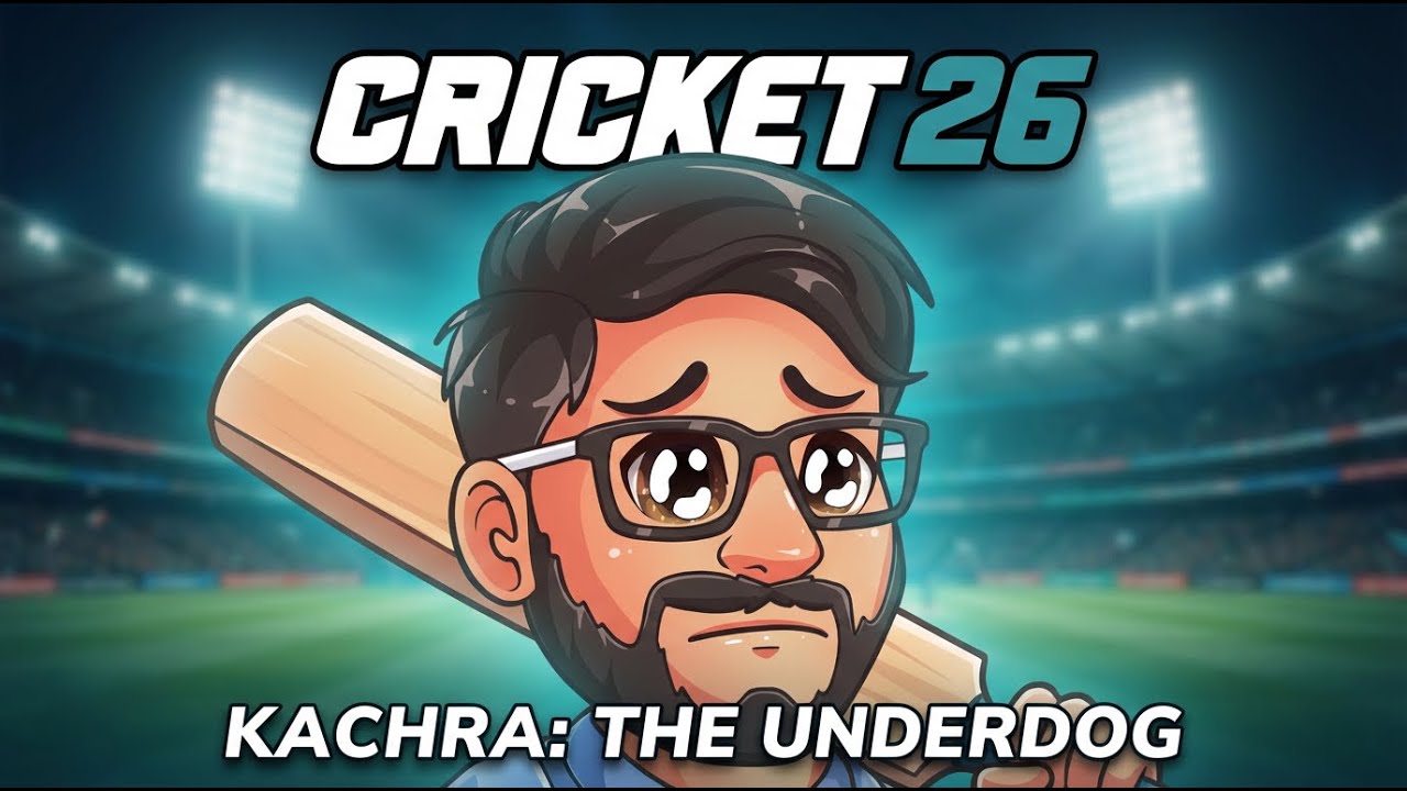 From Kachra to King? 👀 | Cricket 26 Career Mode (Chill Stream)
