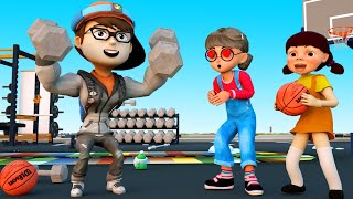 Nick Became Tani and Doll Squid Game's Idol | Scary Teacher 3D Life Kingmo Friends