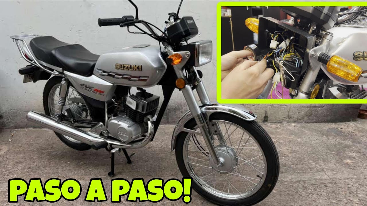 COMO ANULAR SISTEMA DRL SUZUKI AX100 6V y 12V