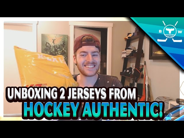 Customized Jersey Unboxing!! (Hockey Authentic Customization!!) 