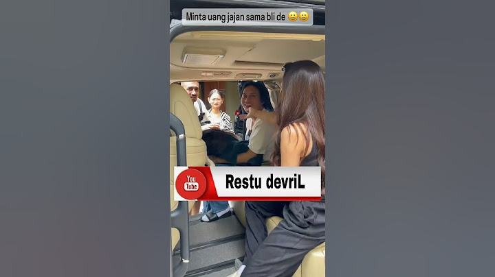 Ketika lini minta uang jajan sama Bli de didepan iky 😁#mahalini #rizkyfebian