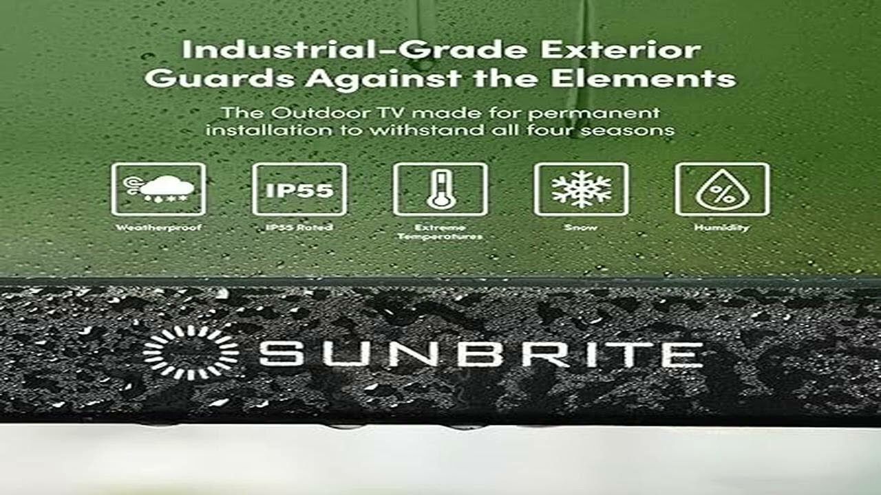 SunBrite 49" Solis Outdoor TV Review (2025) | Full-Sun 4K with 1500-Nit Brightness & IP55 Durability