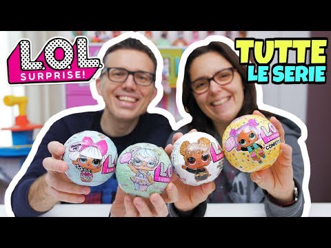 APRIAMO TUTTE LE SERIE delle LOL Surprise e INCONTRO Scambio LOL