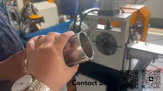Single end pipe chamfering machine for air cylinder internal chamfer 