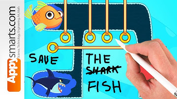Pull the Pin and Save The Fish - The Real Game - free puzzle app for iOS and Android (Noob levels)