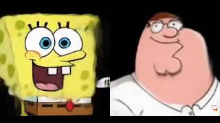 Spongebob Squarepants And Peter Griffin Sing The Spongebob Squarepants Theme Song
