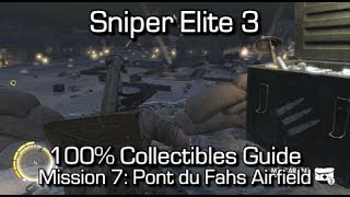 Sniper Elite 3 - 100% Collectibles Guide - Mission 7 - Diaries, Cards, Nests, Shots & Upgrades