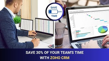 How Zoho CRM Saves 30% of Your Team’s Time | Boost Sales Productivity with Automation