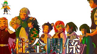 【鬼滅の刃】鬼殺隊最高位｢柱｣！！”最強”9人の"交友関係"と"絆"&知られざるエピソードを徹底解説！！※ネタバレ注意