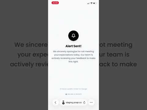 Stop bad Google reviews before they happen with proQR.co Review Protection.