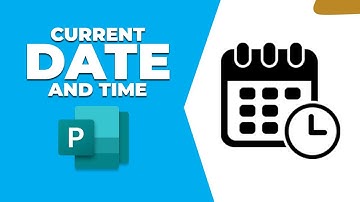 How to insert current date and time in Publisher