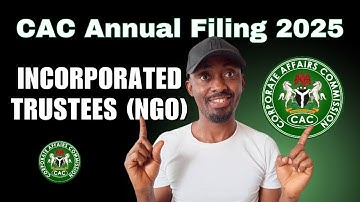 How To File CAC Annual Returns For Incorporated Trustees In 2025 (NGO)