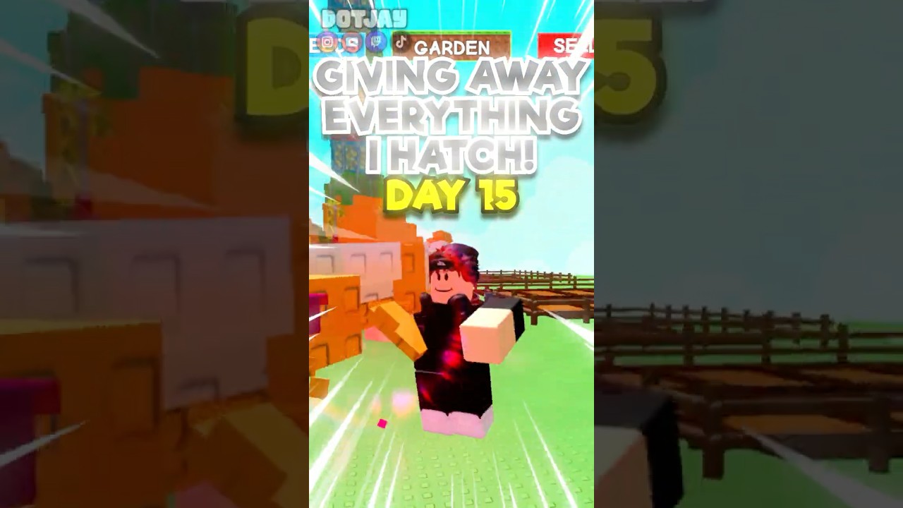 DAY 15 FREE PETS GIVEAWAY 🔥😲 | #growagarden #giveaway #roblox