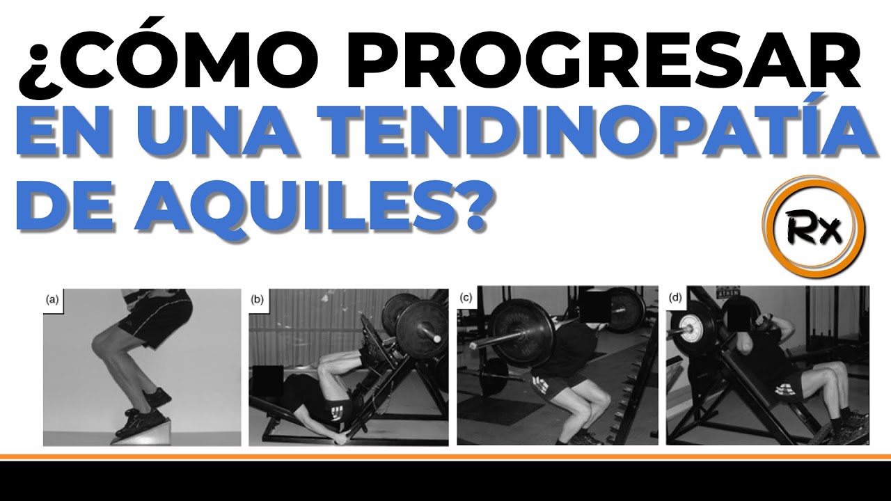 ¿CÓMO PROGRESAR EN TU TENDINOPATÍA DE AQUILES? 