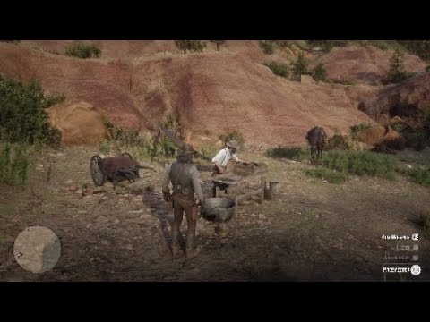 RDR2 Robbing The Prospector Red Dead Redemption 2 Random Encounter ...